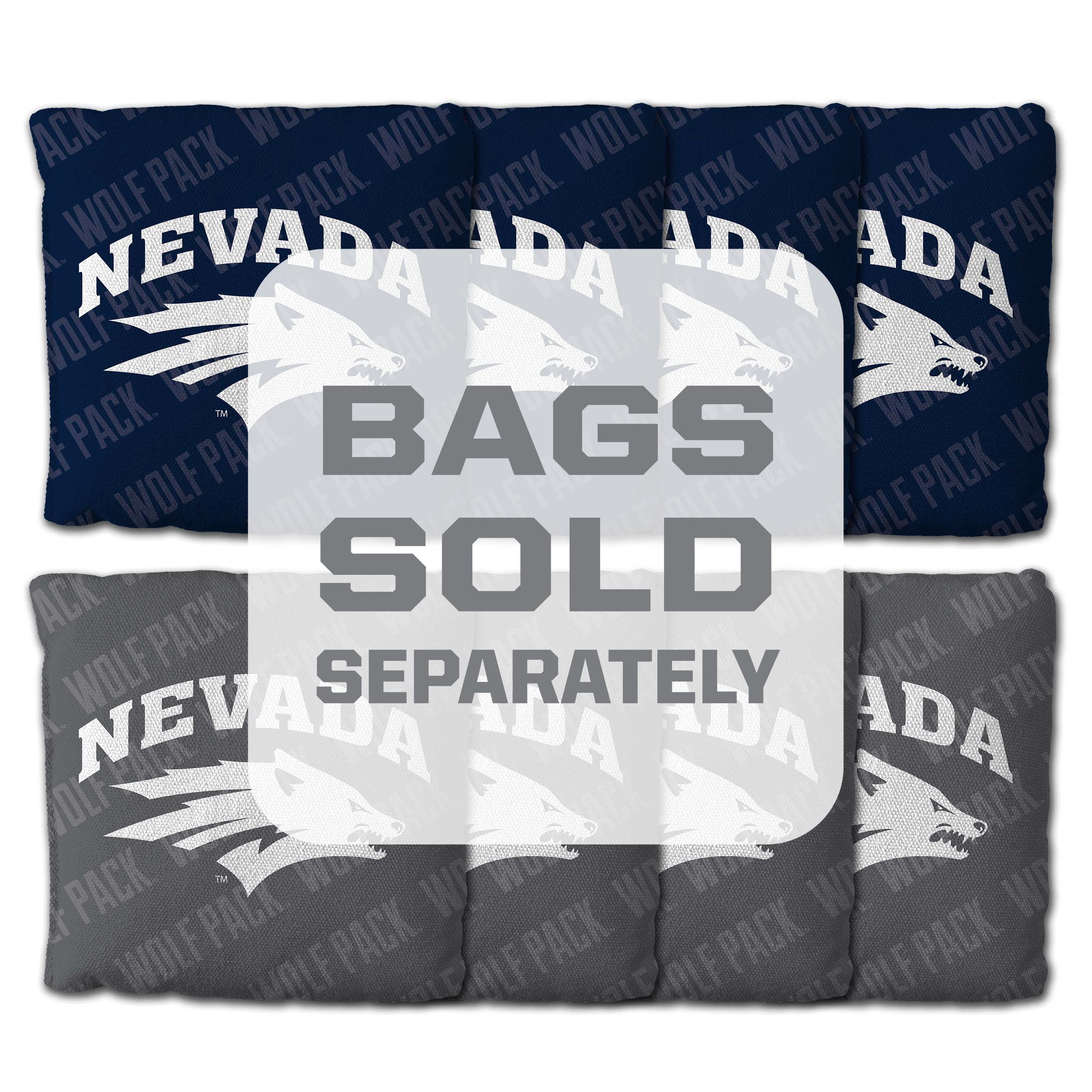 YouTheFan NCAA Nevada Wolf Pack 2' x 4' Cornhole Game No Bags