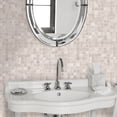 thumbnail image 4 of Tempaper Mosaic Tile Neutral Peel and Stick Wallpaper, 20.5" x 33', 4 of 6