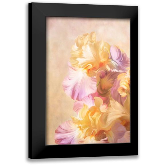 Murdock, Ramona 17x24 Black Modern Framed Museum Art Print Titled - Lovely Iris