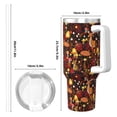 thumbnail image 4 of Uemuo Warm Forest Plants and Deer Print 40oz Ice Bully With Handle And Straw Stainless Steel Vacuum Insulated Cup And 2 In 1 Straw Lid Insulated Travel Tumbler, 4 of 8