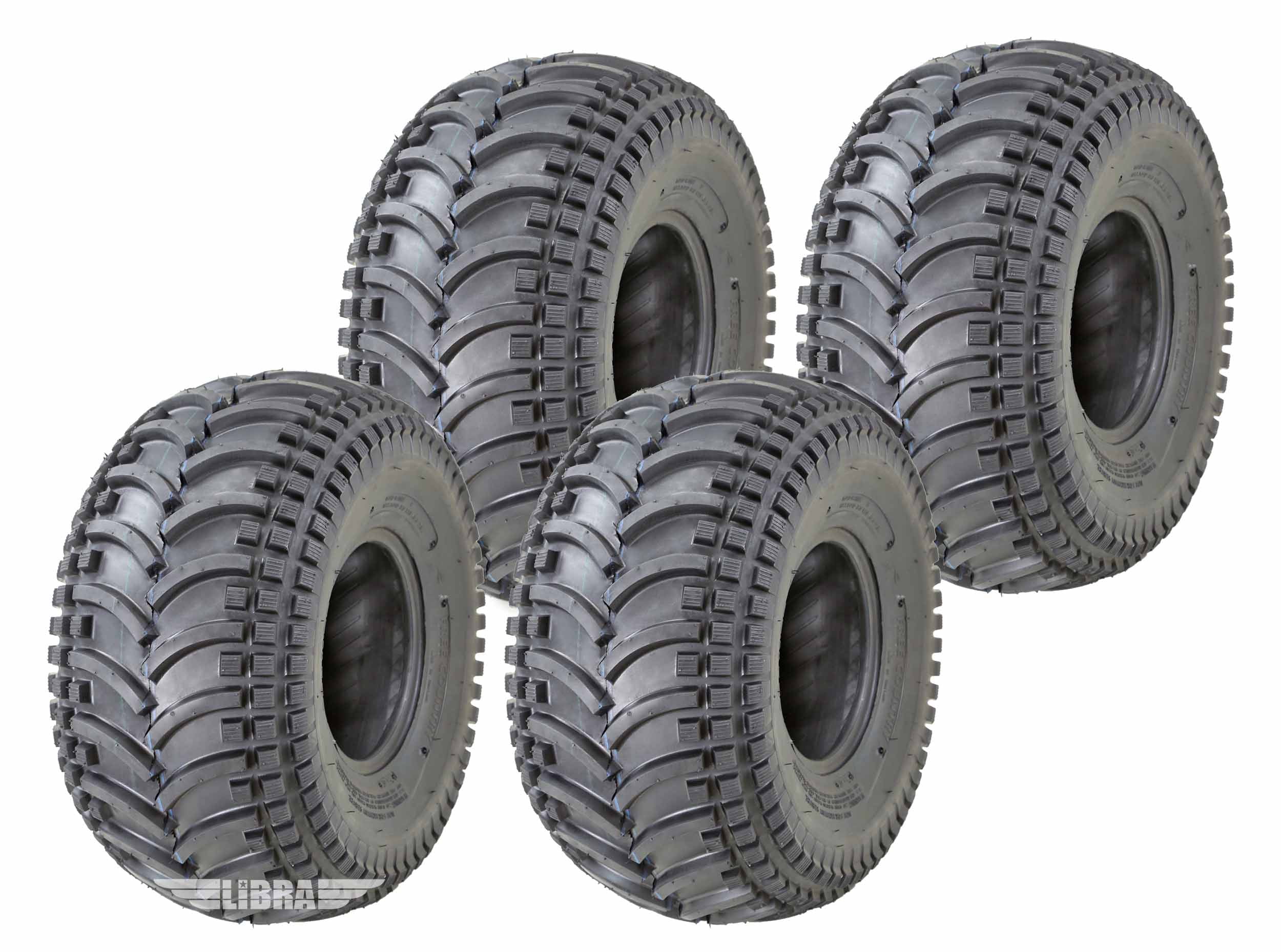 Set 4 FREE COUNTRY ATV tires 22X118 22x11x8 4PR D930 10351