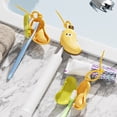 thumbnail image 2 of 1/2 Pcs Banana Toothbrush Cover with Toothpaste Dispenser Dust-Proof Compact Design Portable Toothbrush Head Holder, 2 of 8