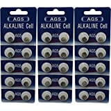 (30) AG5 LR754 393 SR754 Alkaline Battery