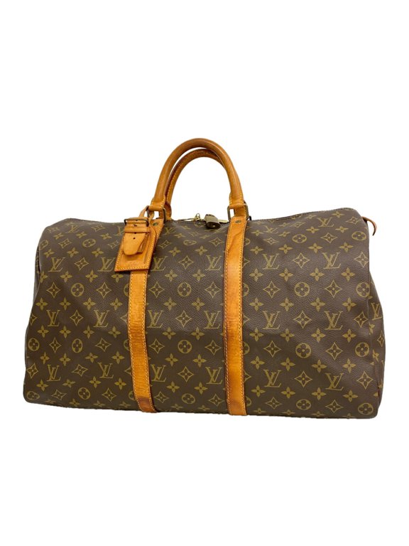 Pre-Owned Louis Vuitton Bags - Boston Monogram Keepall 50 M41426 Brown Men's & Women's