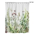 thumbnail image 2 of Cortina de ducha, cortinas decorativas de baño con flores y hojas de acuarela, tela a prueba de moho, pantalla para bañera, decoración para el Juegos de accesorios de baño flores y arboles 120*180 Inteprter  HA071403-16, 2 of 6