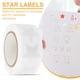 thumbnail image 4 of Etiquetas de estrella Uxcell de 1" 1 rollo 500 piezas para suministros de maestros en blanco, 4 of 6