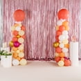 thumbnail image 3 of Restaurantware-Balloonify Balloon Garland Set, 1 Party Decoration Kit - 89 Balloons, With Chain, Coral, Pink, & Yellow Latex Balloon Arch Kit, With Glue Dots, Ribbon & Flowers, 3 of 3