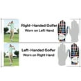 thumbnail image 3 of FINGER TEN Golf Gloves Women Left Right Hand Leather with Bling Ball Marker Value Pack, Colored Glove for Right Left Handed Golfer All Weather Grip, 3 of 5