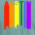 thumbnail image 3 of CafePress - Austin Gay Pride Rainbow Cityscape T Shirt - Mens Comfort Colors Shirt, 3 of 5