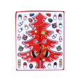 thumbnail image 4 of Mini Tabletop Christmas Tree Wooden 12In Christmas Tree Desktop Decoration Xmas Tree with 30 Ornaments Holiday Party Christmas Decoration Set(RL), 4 of 5