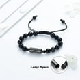 thumbnail image 4 of Cremation Bracelet for Ashes Adjustable Cremation Urn Bracelet Bangle for Ashes Stainless Steel Memorial Ashes Keepsake Jewelry for Men Women, 4 of 9