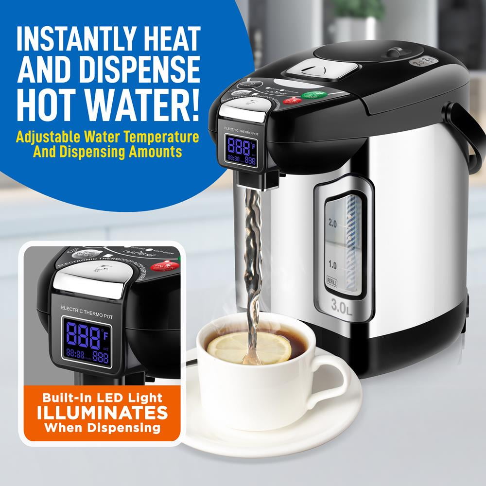 Hot water for tea, anytime, anywhere - CNET