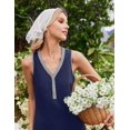 thumbnail image 2 of Ekouaer Nightgowns for Women Cotton Night Gowns Tank Night Shirts Sleeveless Sleep Dress Button Sleep Shirts Henley Sleepwear, 2 of 6