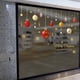 thumbnail image 2 of RV Adhesivo de pared de Navidad Escaparate de la tienda Calcomanía de Navidad dorada brillar Electrónica, 2 of 4