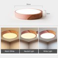 thumbnail image 3 of AC220-240V 24W LED Round Circular Lamp Ceiling Light BT Connected, 3 of 8