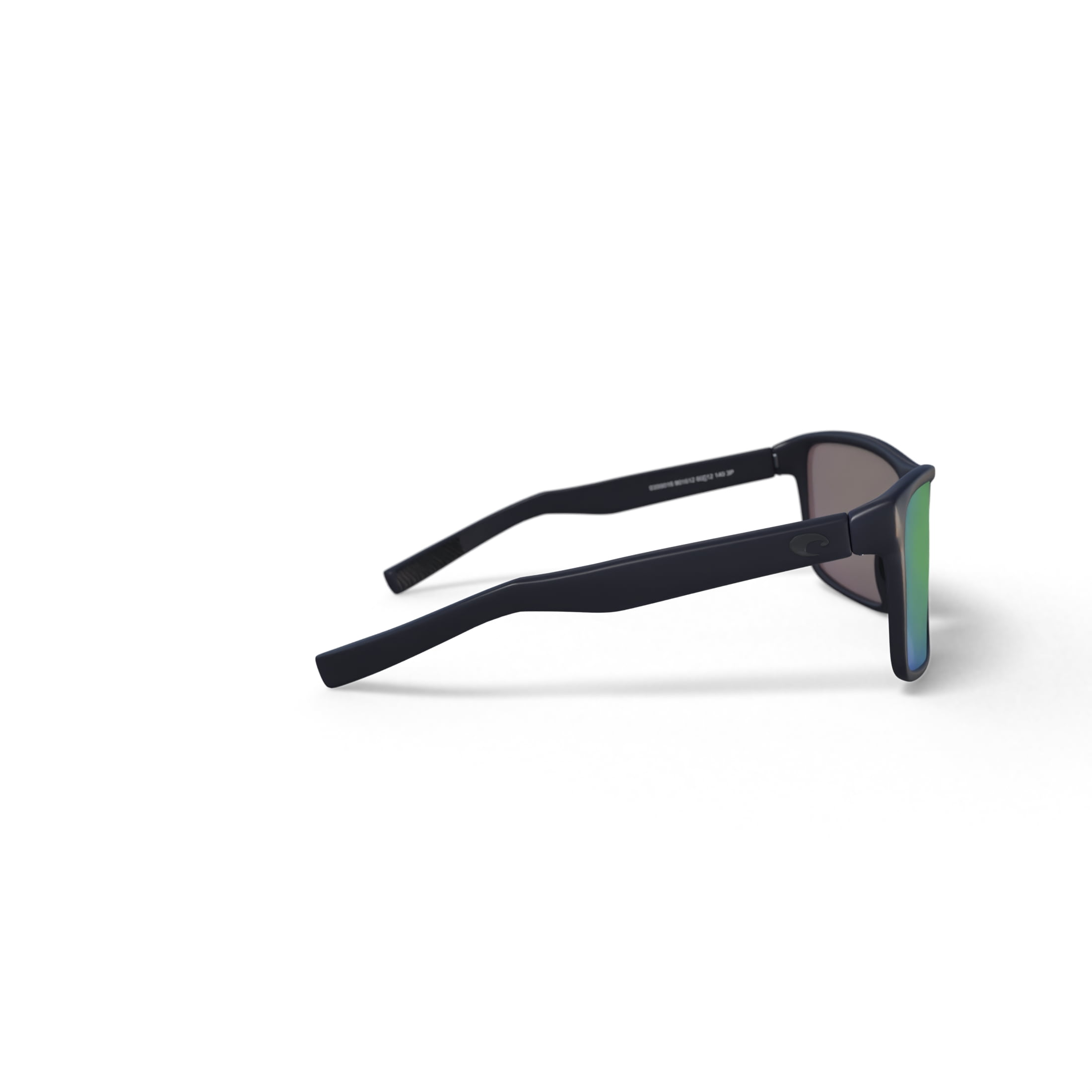 Costa Del Mar Rinconcito Sunglasses, Size 60 Matte Gray with Green Mirror Polarized Polycarbonate 580P Lenses