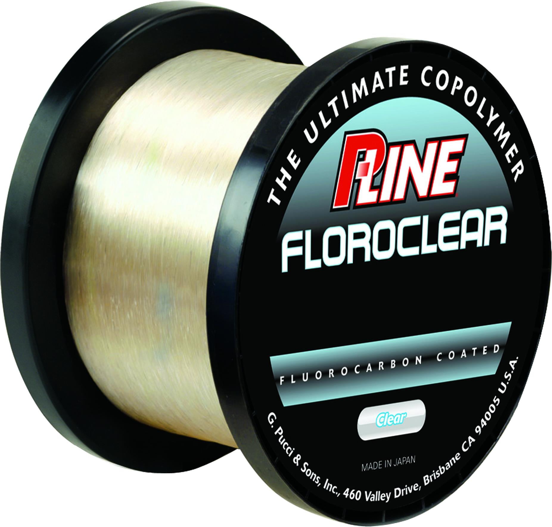 PLine Fluorocarbon Coated 3000Yds Floroclear Mono, FCC10
