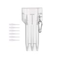 thumbnail image 1 of Dardos Caja De Dardos De Plástico Caja De Almacenamiento De Dardos Transparente Con Cerradura Para Llevar Fácilmente Los Juguetes De Los Niños Yuarrent OD010109-01, 1 of 6