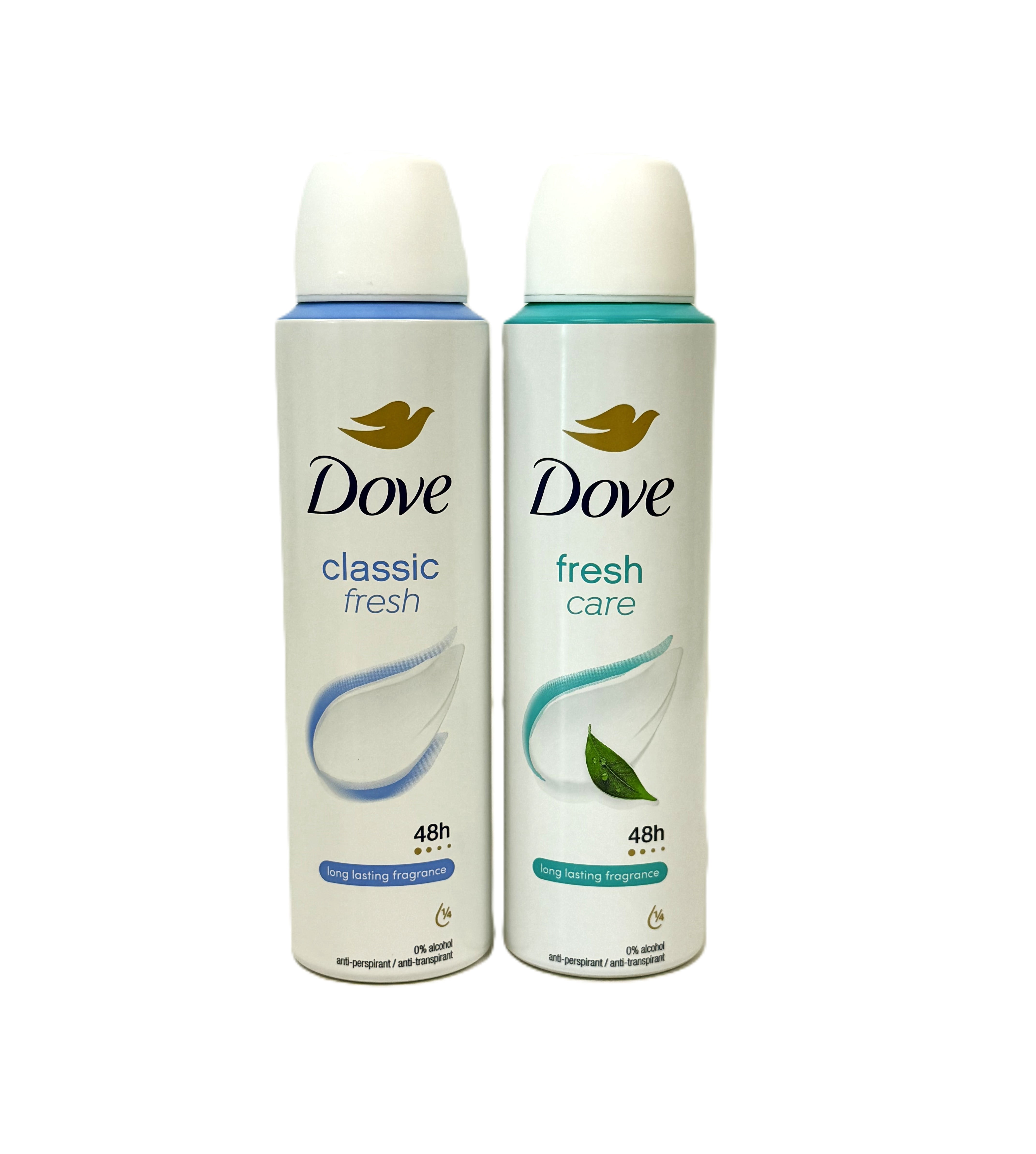 Dove Antiperspirant Dry Spray Deodorant for Women, 150 ml (5.07 oz) Each, 6-Pack Mixed Scents Bundle, 48H & 72H Protection, Assorted Fragrances