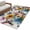 Off-White, variant on Hummingbird Round Area Rug 6Ft Washable Circle Rugs for Bathroom Office, Spring Farmhouse Oil Painting Sunflowers Non-Slip Carpet Floor Mats Indoor Outdoor Carpet Runner Aesthetic Home Decor