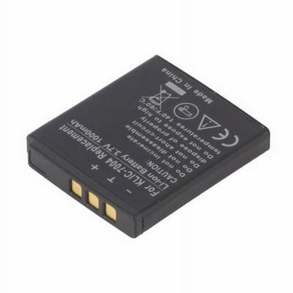 Battpit: Digital Camera Battery Replacement for Kodak EasyShare M1033 (1000 mAh) KLIC-7004 3.7 Volt Li-ion Digital Camera Battery