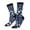 3 Black, variant on Plant Print Adult Socks for Men & Women,Calf Socks, Ankle Socks,Boots Socks,Breathable Casual Sock,Unisex Crew Socks
