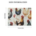 thumbnail image 3 of Sheronv Chickens Jigsaw Puzzle Folk Art Wall Decor for Bedroom Kitchen Living Room Office, High-Quality Print 20x16in, 3 of 6