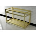 thumbnail image 2 of Kingston Brass Vsp4922a 49" Wide X 30" High Console Stand - Black, 2 of 6