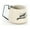 Snow White, variant on Hic Ceramics Small Stoneware Cup &mdash; Handcrafted Espresso Cup with Removable Handle
