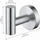 thumbnail image 2 of Towel Rack Bathroom Wall Hook Hook Holder SUS304 Stainless Steel Coat Hook Towel Rack Hooks (Brushed*2), 2 of 5