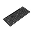 thumbnail image 3 of Accesorios de computadora ergonómicos con teclado inalámbrico con soporte para teléfono para OS X para Android para Windows, 3 of 8