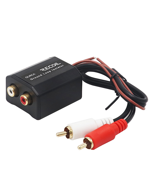 Recoil GLIRCA 2Channel RCA Stereo Ground Loop Isolator, Designed for
