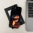 thumbnail image 3 of J-Jujutsu K-Kaisen G-Gojo Anime funda de teléfono para Apple iPhone 15,14,13,12,11,Pro,X,XS,Max,XR,Plus,Mini cubierta negra suave, 3 of 5