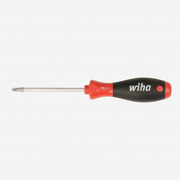 Wiha 31117 #2 x 200mm SoftFinish Phillips Screwdriver