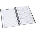 thumbnail image 4 of Iconikal Spiral-Bound Address and Telephone Book with Plastic Cover, Black, 2-Pack, 4 of 10