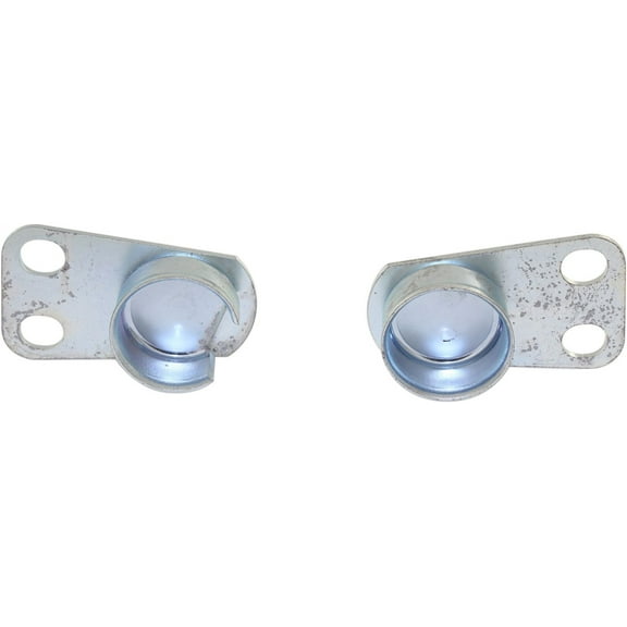 Tailgate Hinge Compatible with Chevrolet C/K Full Size Pickup 1988-1992 Passenger and Driver Side Mounted on Tailgate 2 Bolt Mtg.