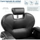 thumbnail image 3 of Sillón de Barbero Bluelander Diseño Europeo Negro, 3 of 6