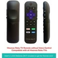 OEM Hisense Roku TV IR Remote Replacement Remote for Roku TV