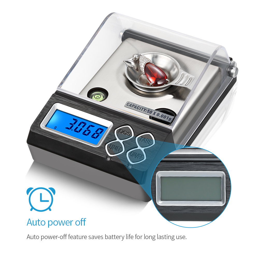 20g//0.001g Milligram LCD Screen Digital Jewelry Diamond Kitchen Scale Weight