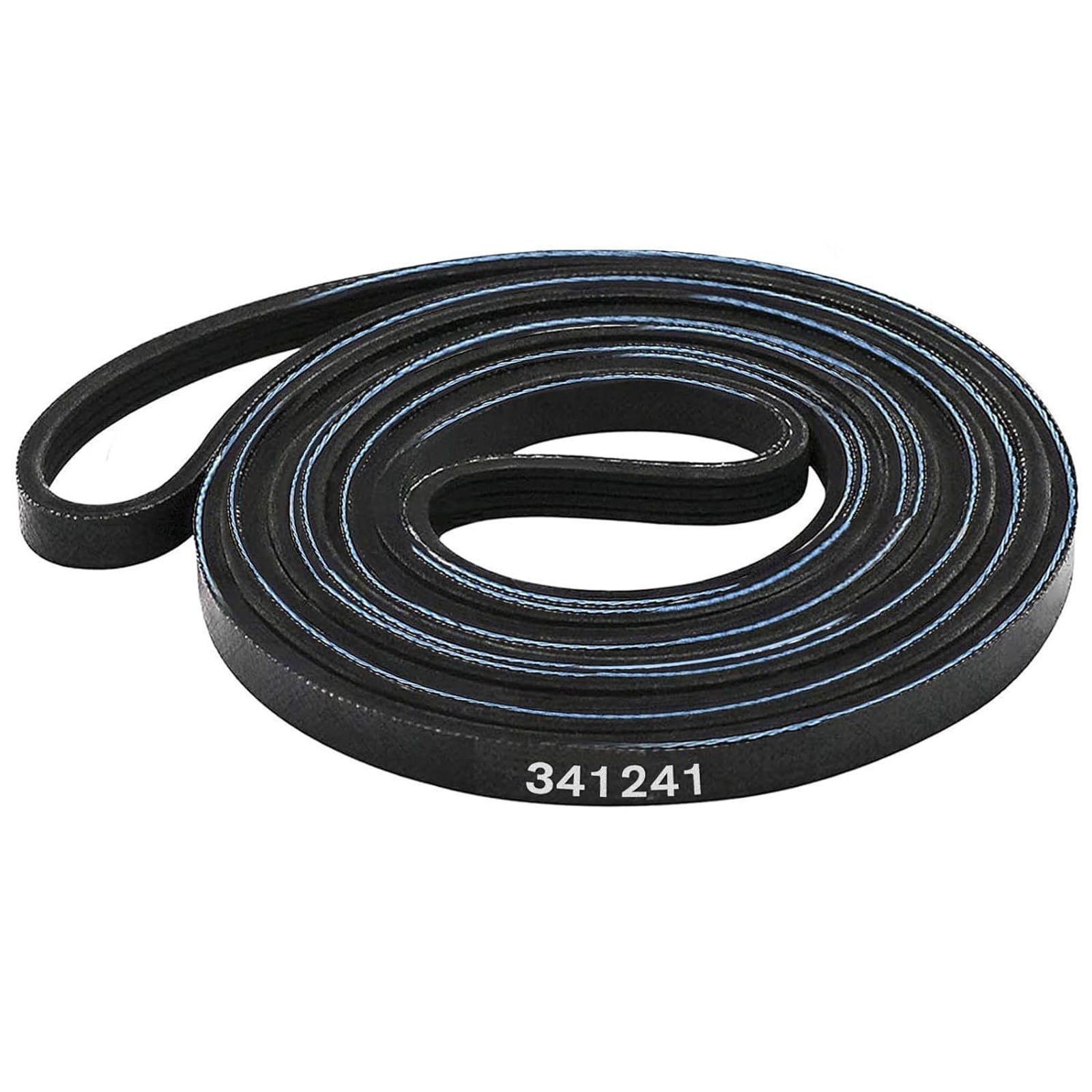 4PCS Reinforced Dryer Replacement Belt Stops Drum Slippage Noise Anti Tear Construction Restores Rotation Rubber Texture