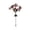 Pink, variant on Floral, Illuminating - Artificial Plant Solar Stake Light, Waterproof Outdoor Landscape Decor for Family Yard Patio Pathway (27.6 Inch)