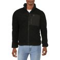 thumbnail image 1 of BASS OUTDOOR Mens Modern Fit Fleece Jacket, Black, Large, 1 of 1