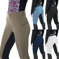 thumbnail image 4 of relayinert Polyester Made Horse Riding Pants For Scratch-proof And Tear-resistant Performance Exquisite Craft light blue S, 4 of 6