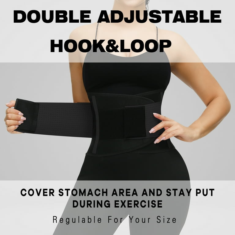 Men&Women Waist Trainer Body Shaper Waist Trimmer Slimming Belt Sauna Sweat  Band