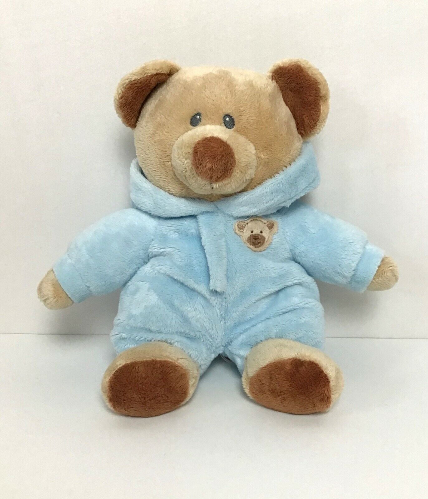 10" Easter Sparkly Bear Plush Stuffed Animal NEW Tan 