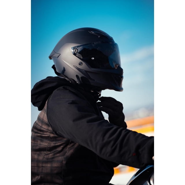 Casco Integral Joe Rocket RKT 240 ION Titanio Mate gris oscuro XL