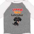 thumbnail image 4 of Inktastic Labrador Retriever Dog Black Lab Boys or Girls Long Sleeve Baby Bodysuit, 4 of 5