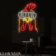 thumbnail image 3 of Glowneon Chicken With Glasses Neon Sign, Chicken Glasses Led Sign, 3 of 4