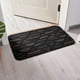 thumbnail image 2 of Alfombra de baño de lujo, alfombril de baño , suave y cómoda, muy absorbente, antideslizante para bañera, , alfombra, a en naranja negro Sunnimix alfombra de baño, 2 of 7