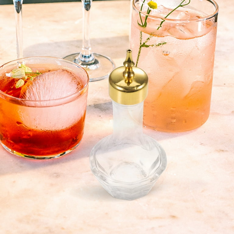 Lot De 3 Bouteilles Bitter - 1,7 Oz/50 Ml Outil Bar Professionnel Premier Ordre Pour La Fabrication Et Restaurant A Domicile~p121653400